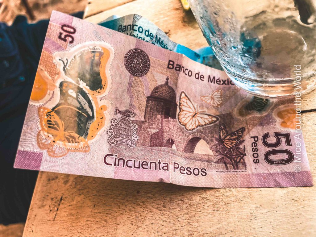 Mexican Pesos Openbank creditcard for travellers Mice Around the World